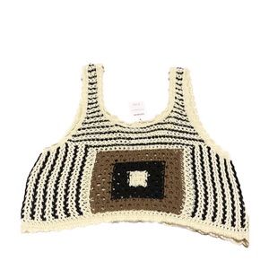 New! 🪡Cotton On Crochet Crop Tank Top
